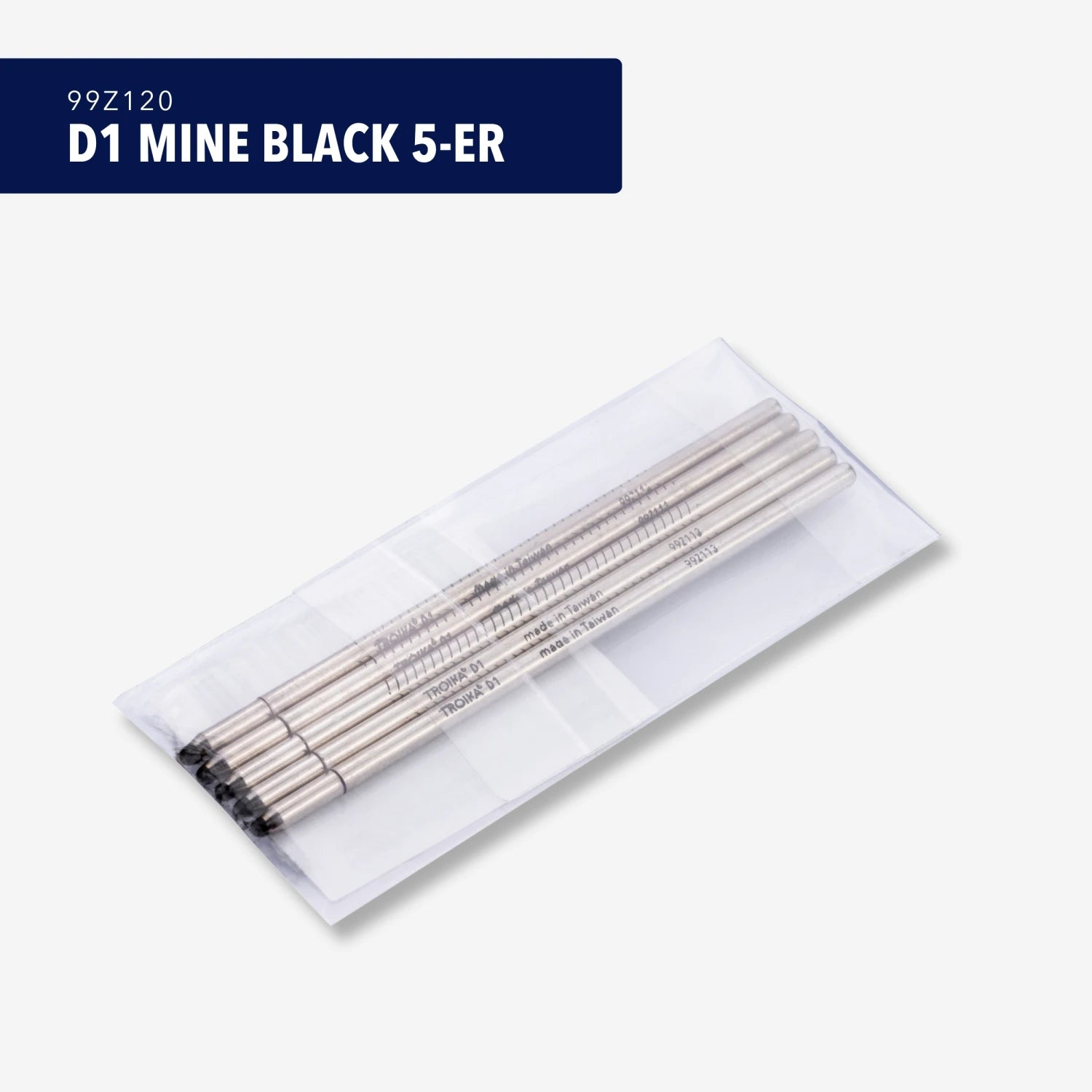 D1 Refill Black 5-Pack