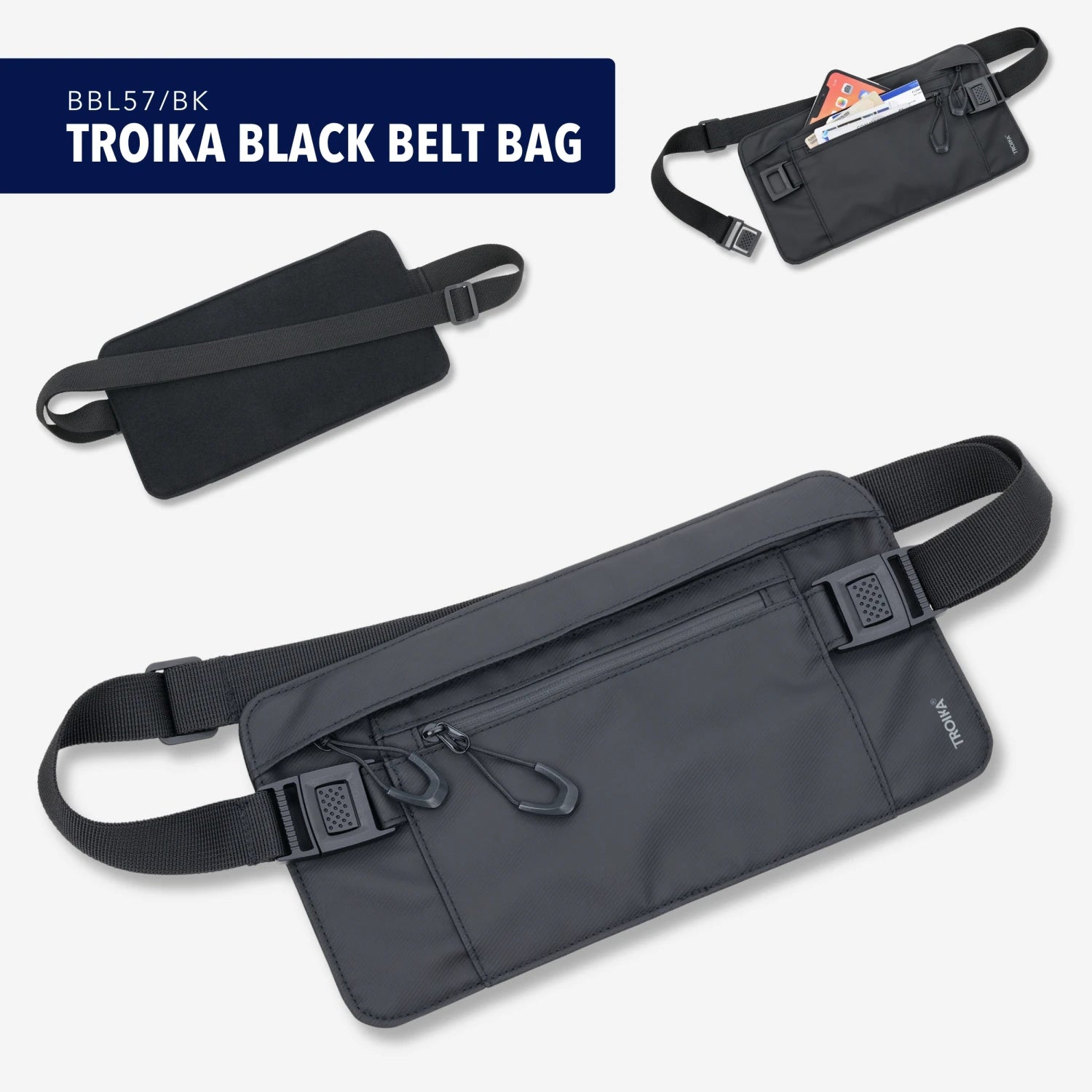 TROIKA BLACK BELT BAG