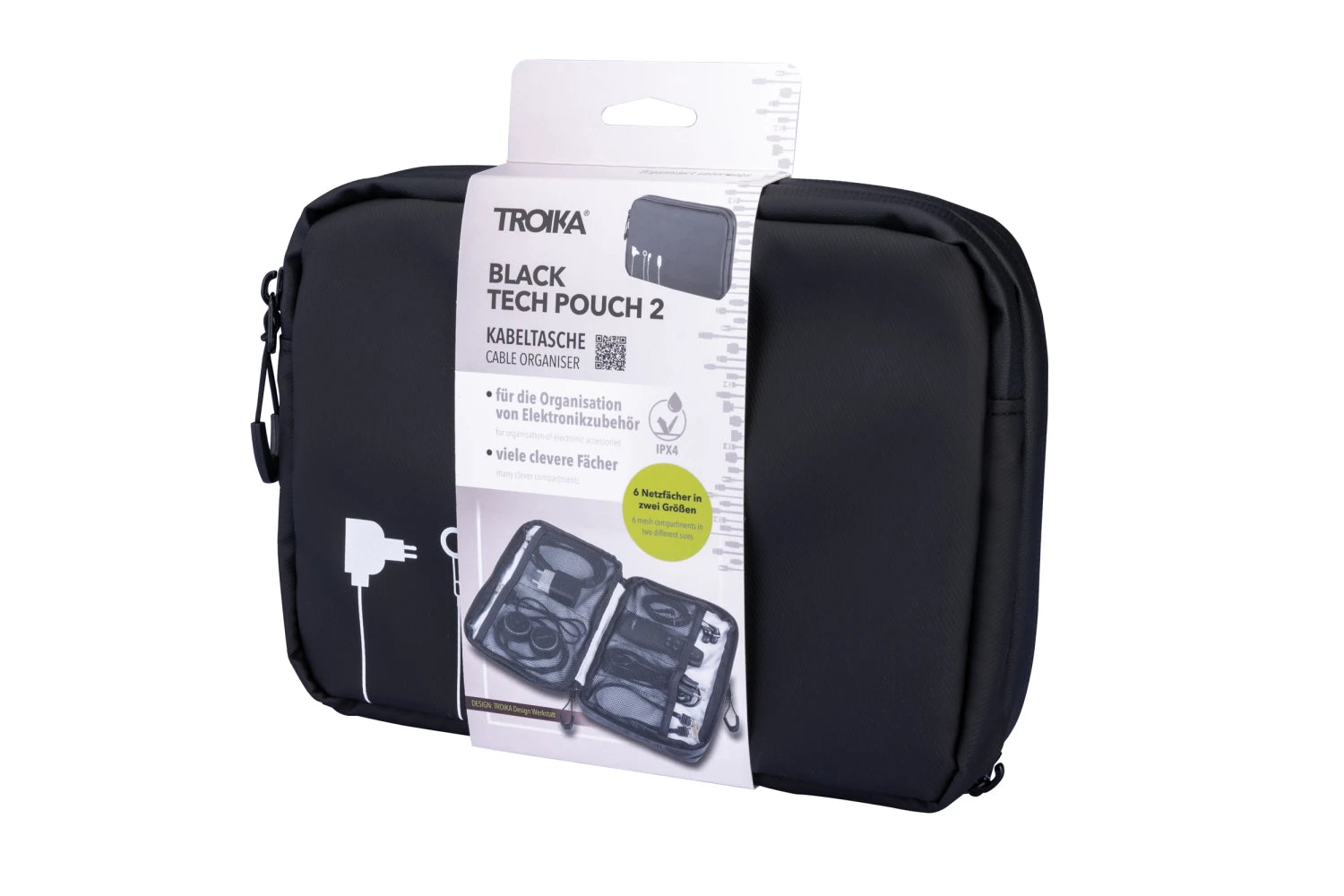 TROIKA BLACK TECH POUCH 2