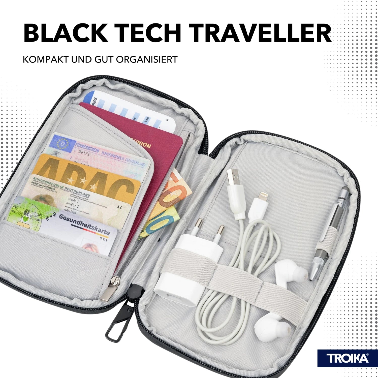 TROIKA BLACK TECH TRAVELLER