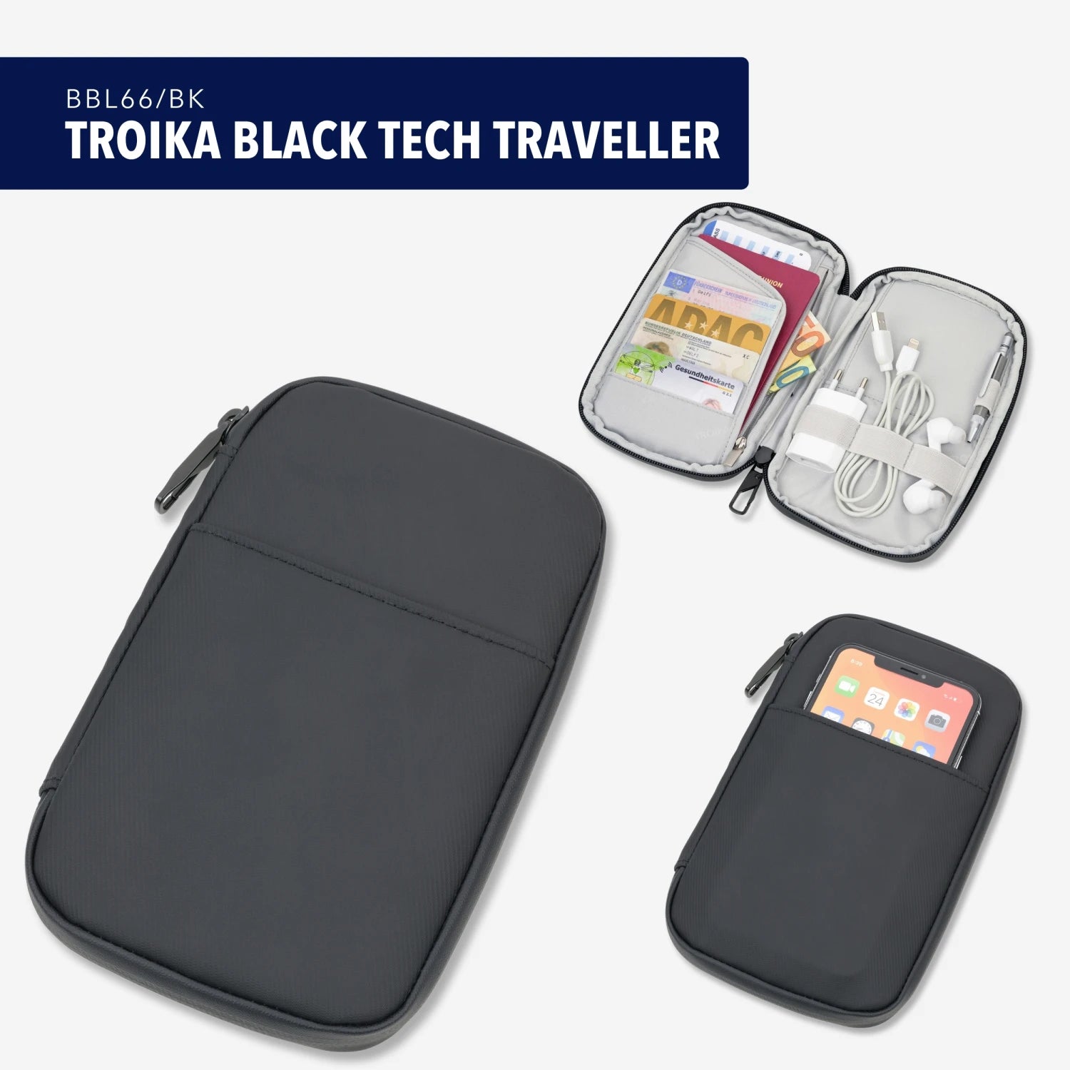 TROIKA BLACK TECH TRAVELLER