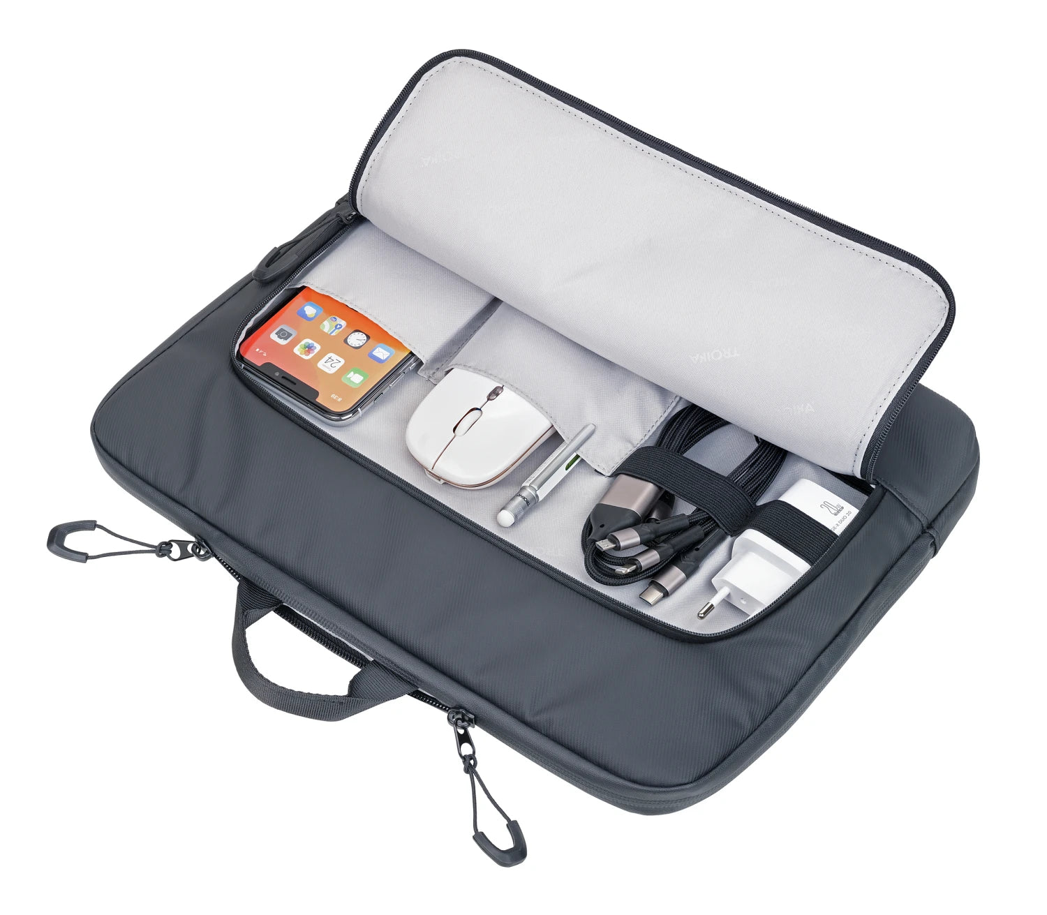 TROIKA BLACK BUSINESS CARRY 2