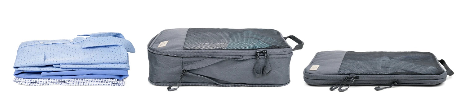 BLUE CYCLE PACKING CUBES