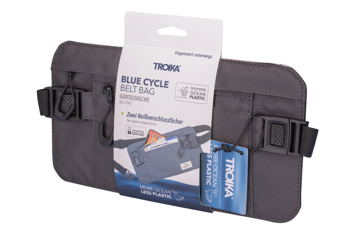 BLUE CYCLE BELT BAG