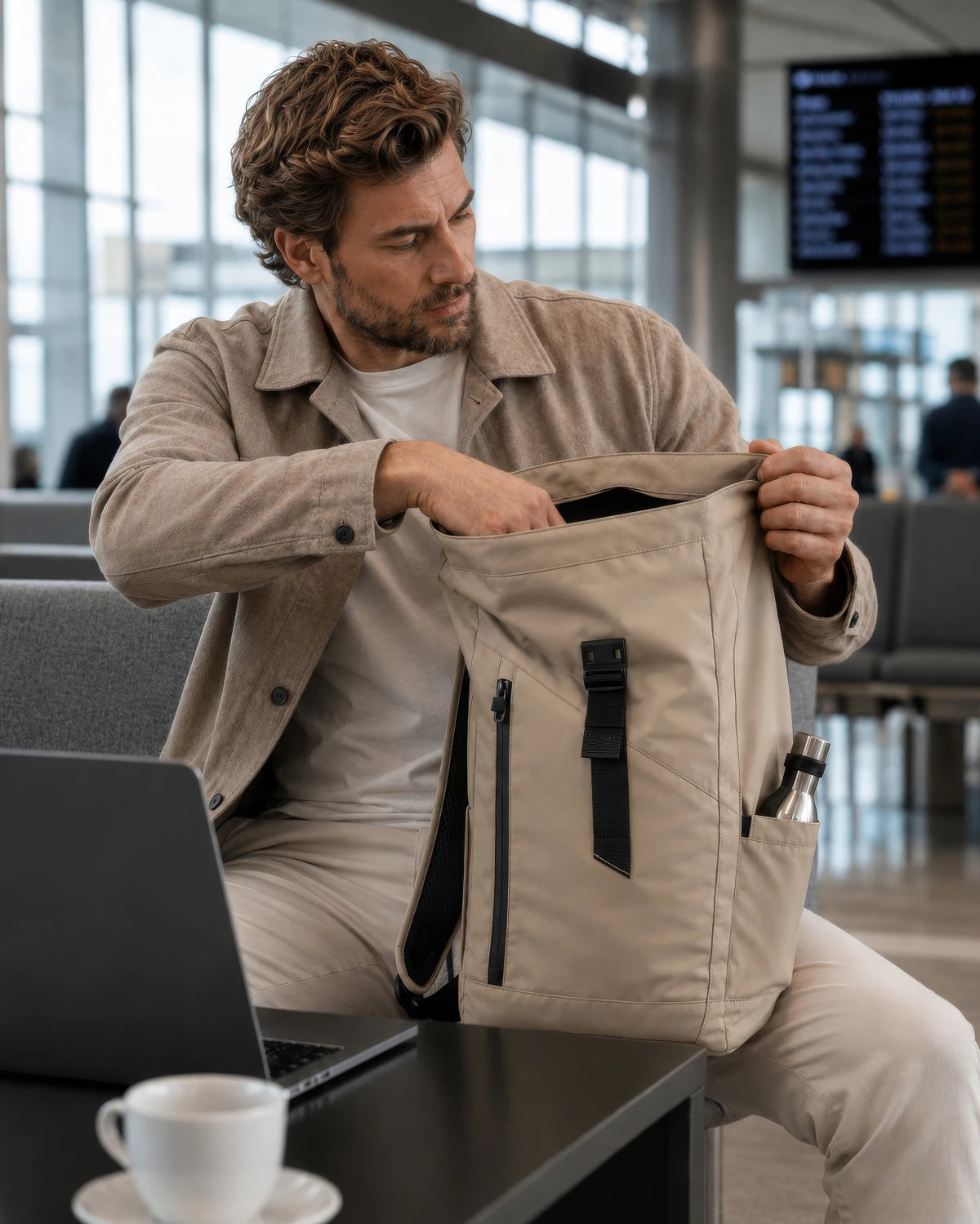 URBAN SAND ROLL TOP COMPACT