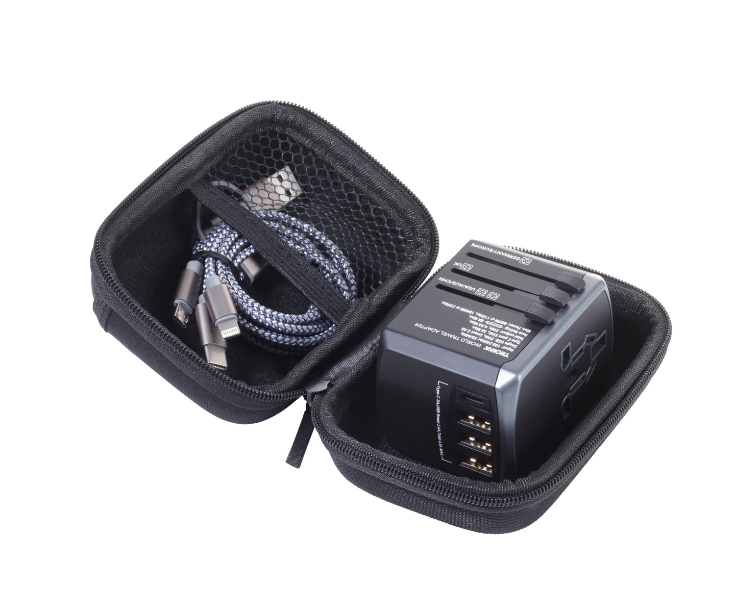 TROIKA WORLD TRAVEL ADAPTER