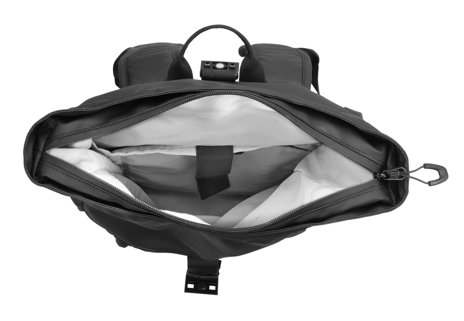TROIKA BLACK ROLL TOP COMPACT