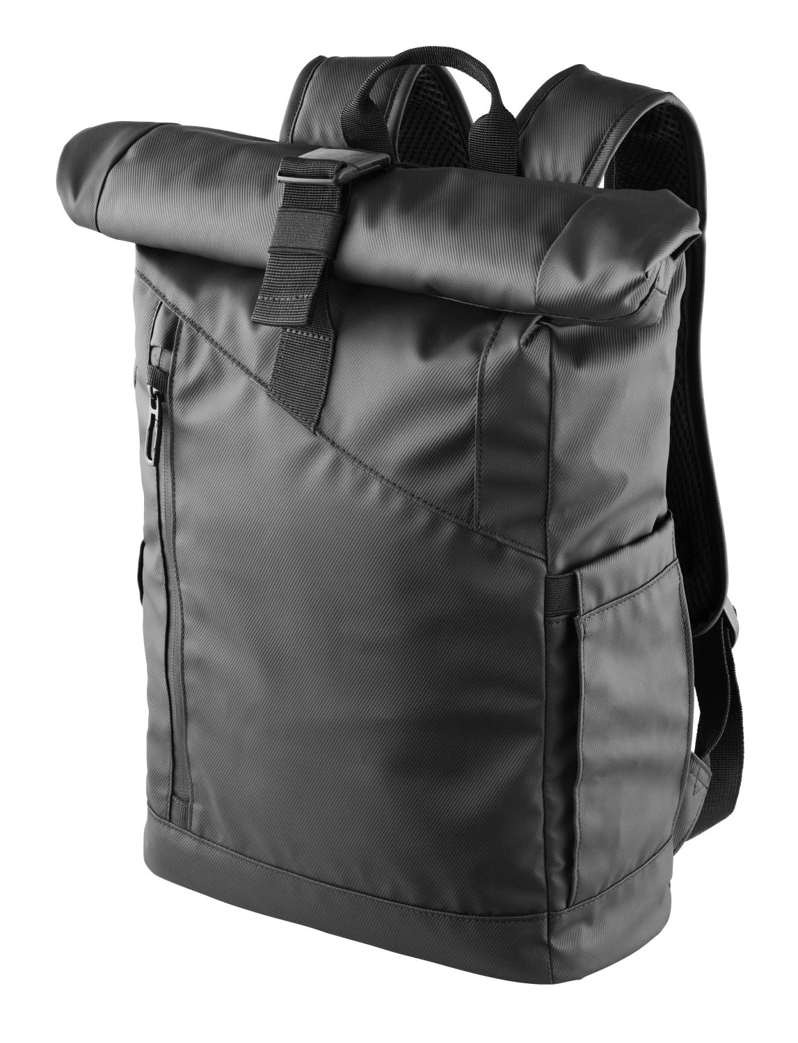 TROIKA BLACK ROLL TOP COMPACT