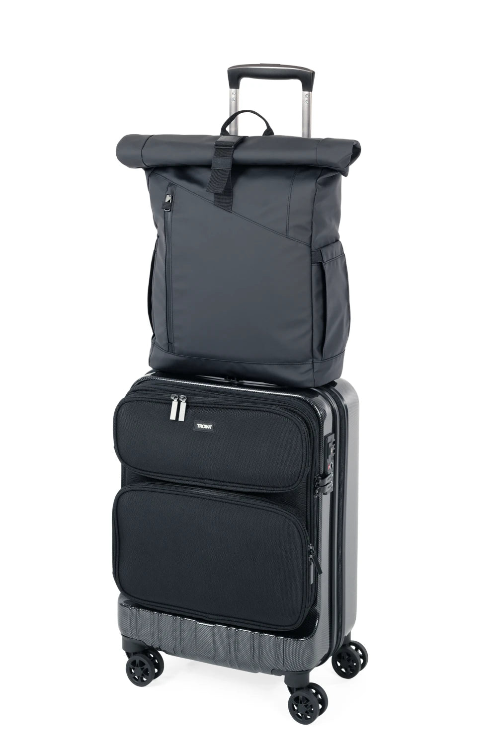 TROIKA BLACK ROLL TOP