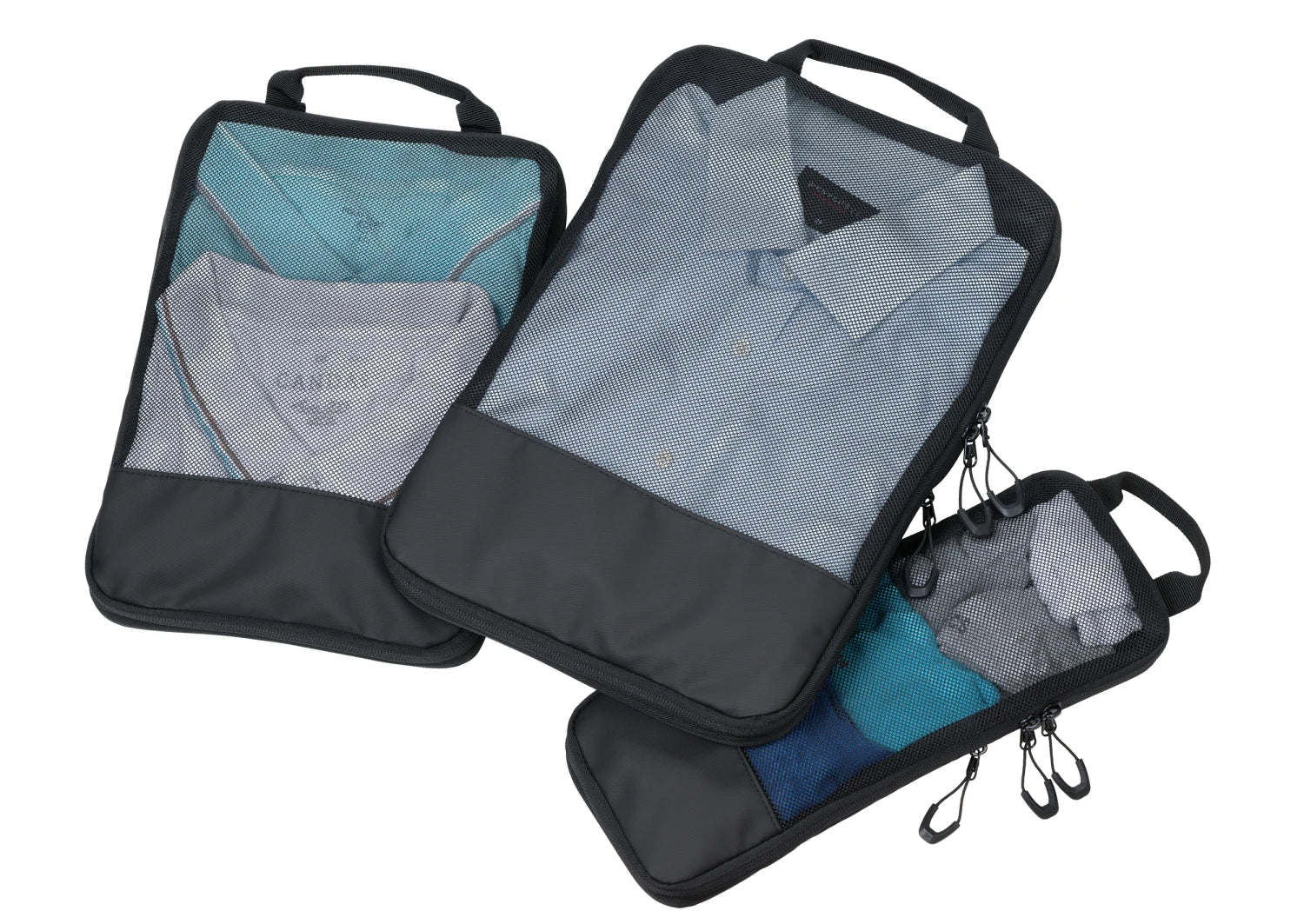 TROIKA BLACK PACKING CUBES