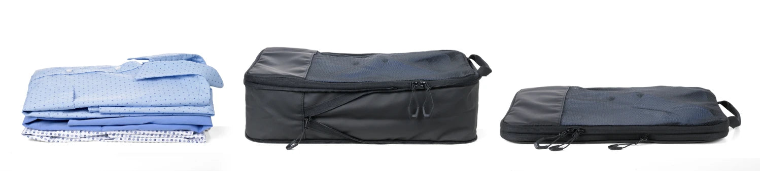TROIKA BLACK PACKING CUBES