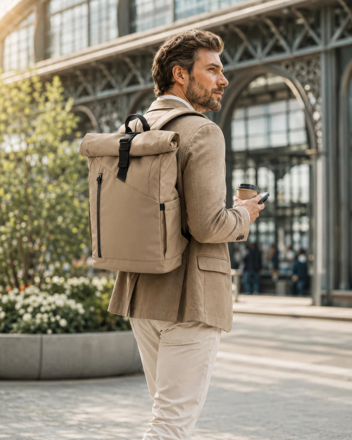 URBAN SAND ROLL TOP COMPACT
