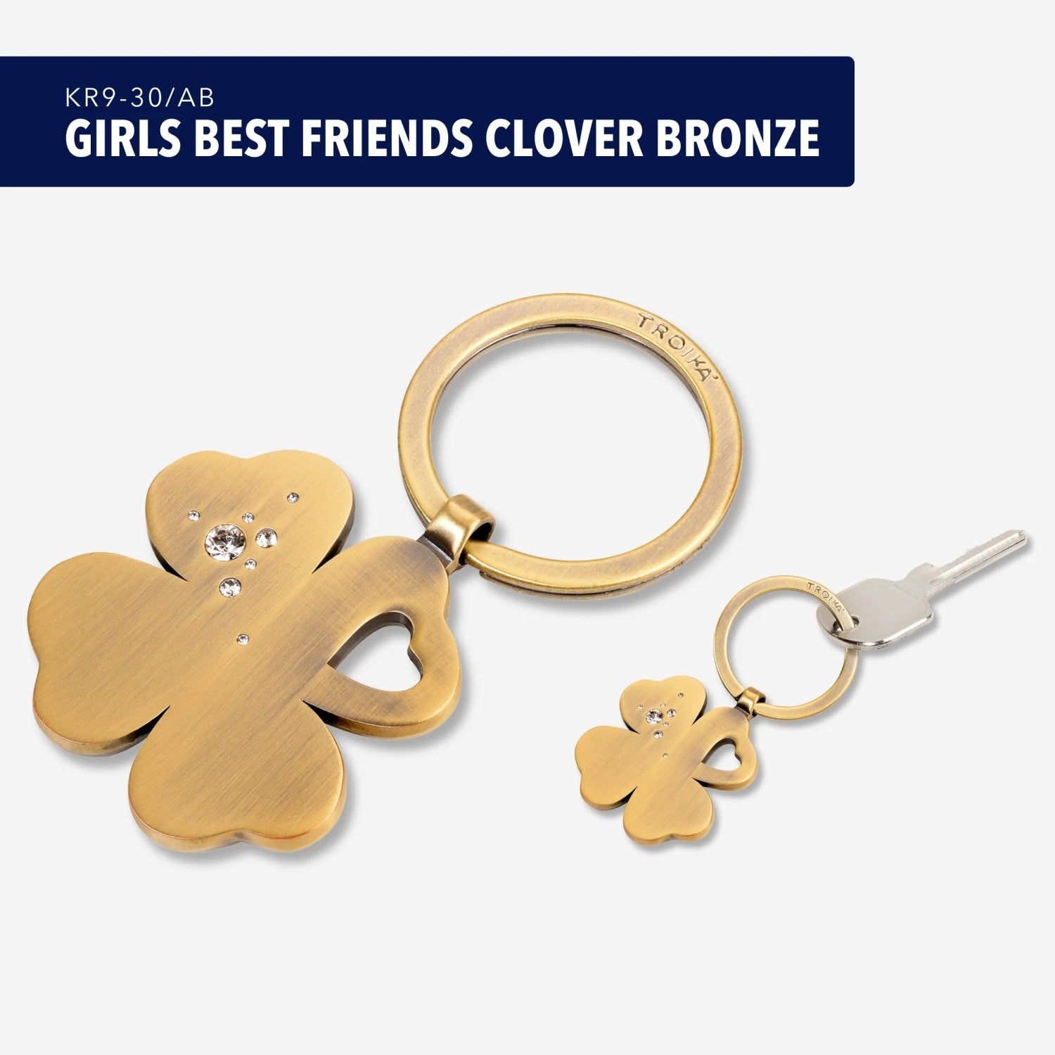 GIRLS BEST FRIENDS Clover Bronze