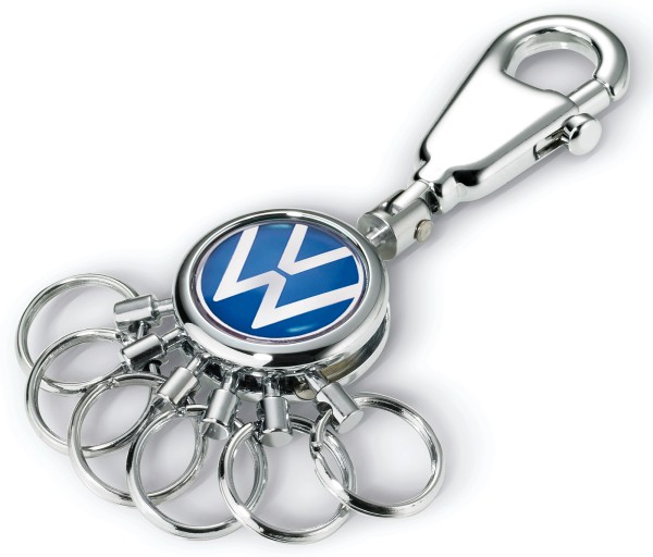 Schlüsselanhänger mit Karabinerhaken PATENT VW